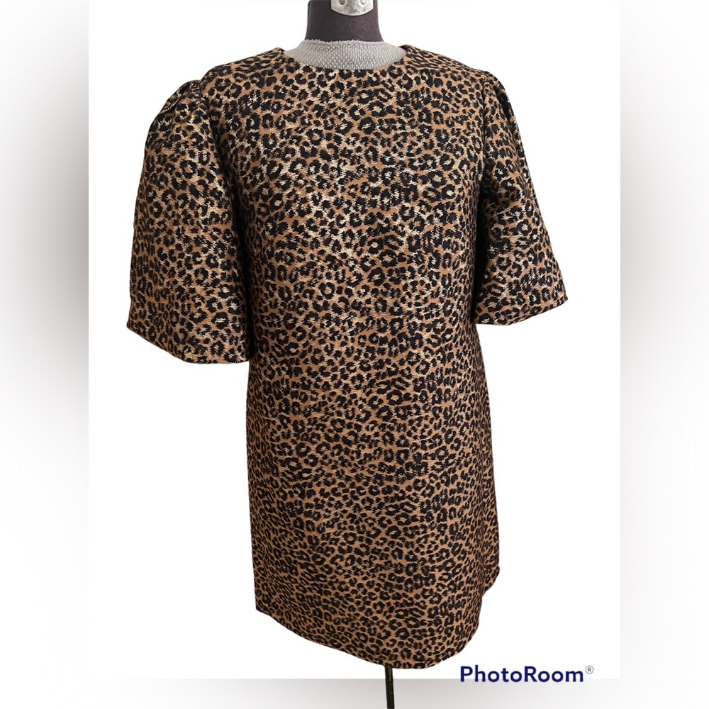Kate Spade Bungalow brocade cheetah dress. Size 6